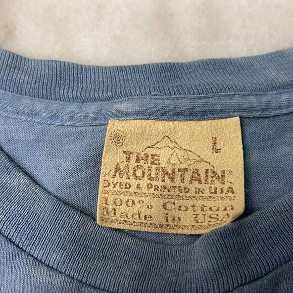 Vintage The Mountain Tie Dye Siberian Tiger N.W.F. Editions 1999 Made in USA - Picture 5 of 9